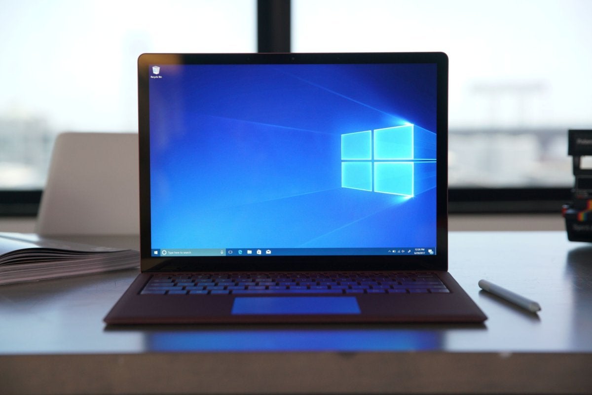 windows 10 surface laptop