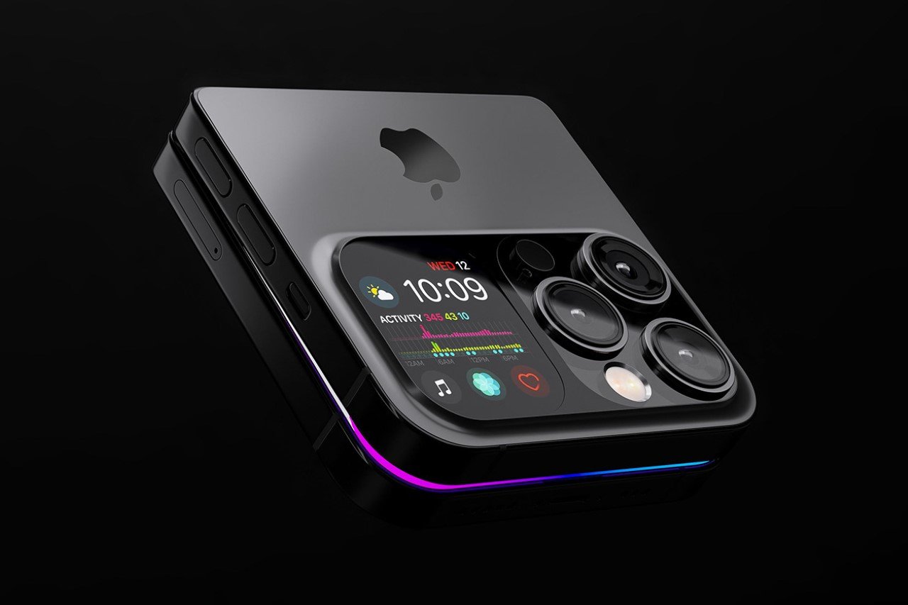 The folding iPhone that Apple didn't announce during the keynote, but  probably should have - Yanko Design